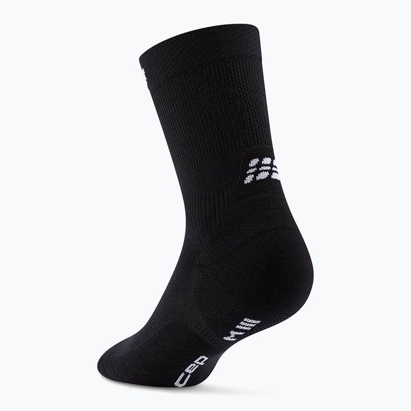 Skarpety kompresyjne męskie CEP Run Mid Cut 5.0 black 3