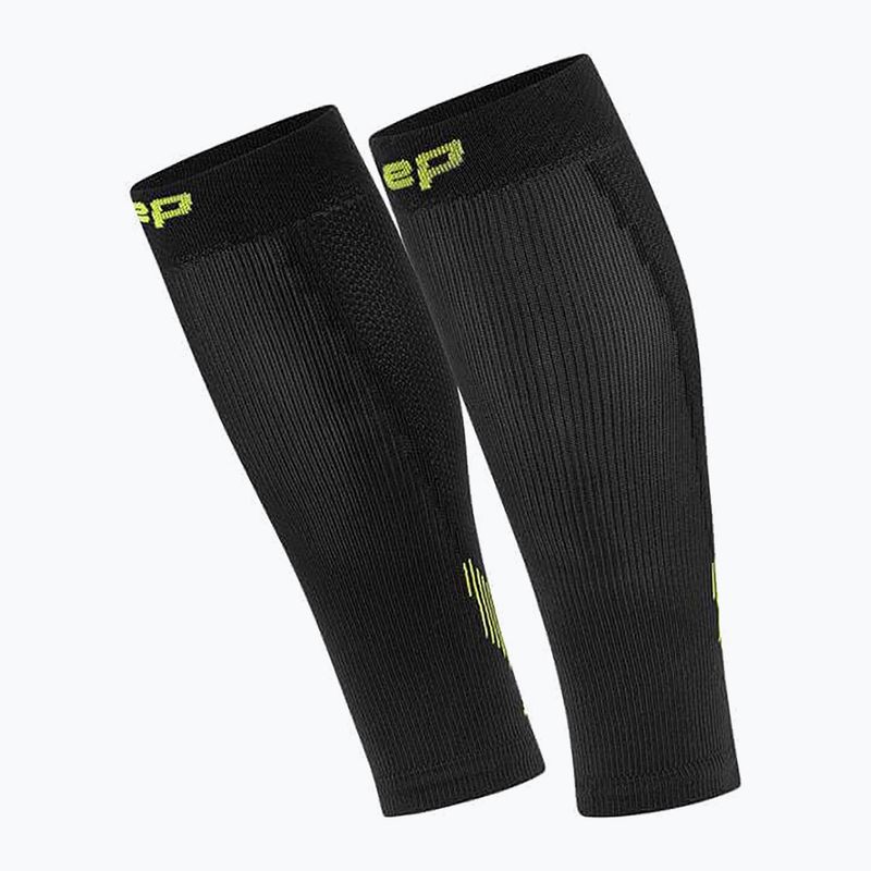 Opaski kompresyjne na łydki męskie CEP Calf 5.0 black/lime