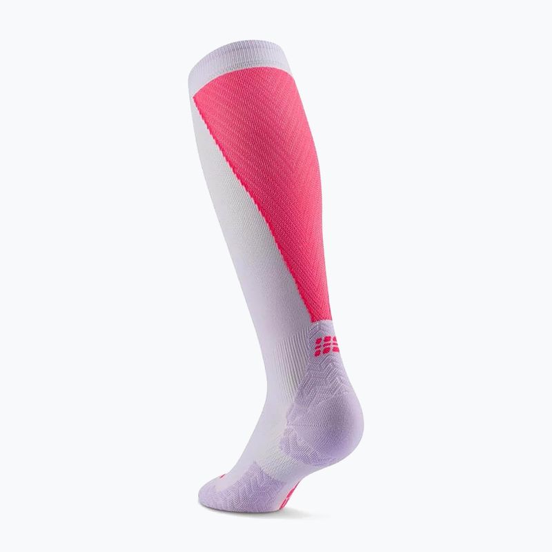 Skarpety damskie CEP Ultralight Tall 4.0 lilac/pink 3
