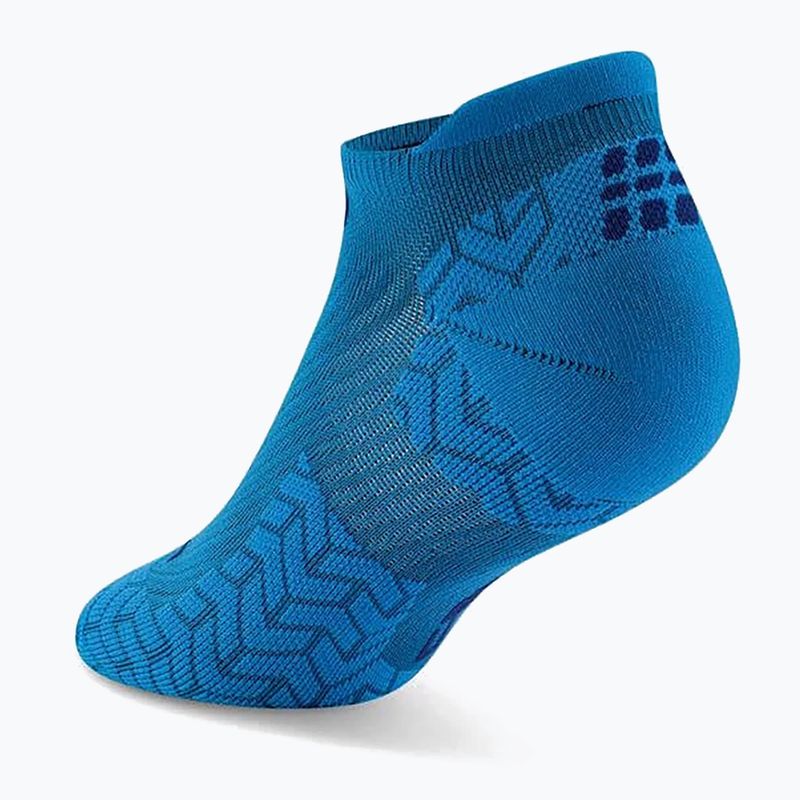 Skarpety kompresyjne męskie CEP Ultralight No Show 4.0 blue 3