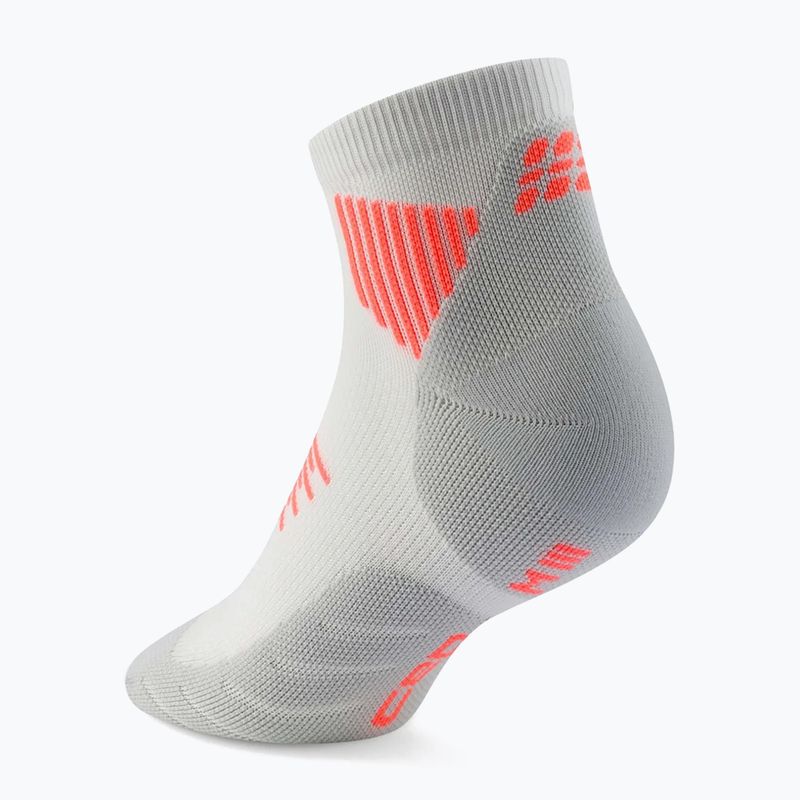 Skarpety kompresyjne damskie CEP Run Low Cut 5.0 grey 3
