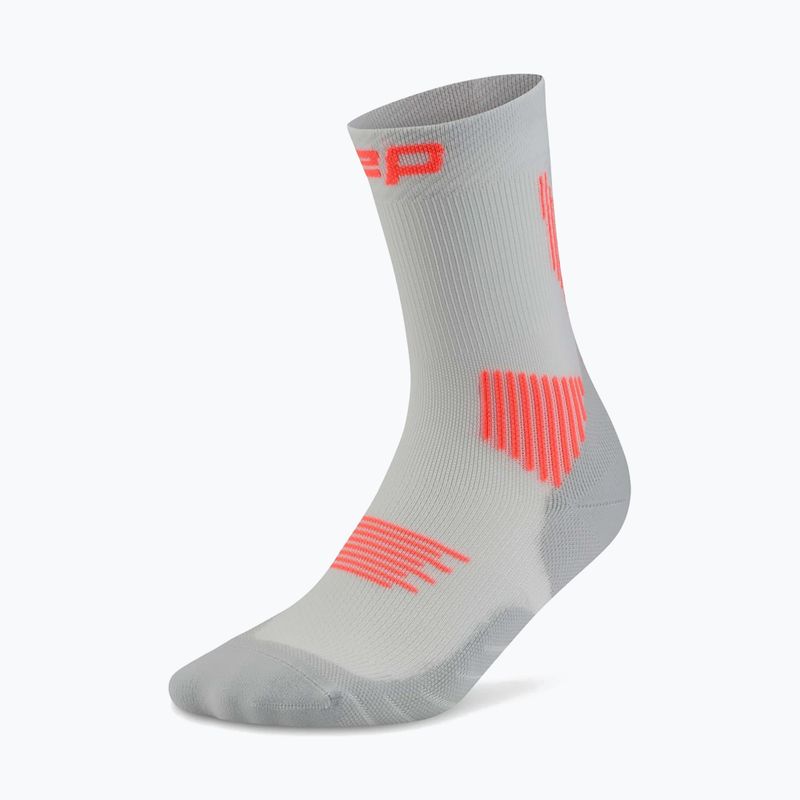 Skarpety kompresyjne męskie CEP Run Mid Cut 5.0 grey 2