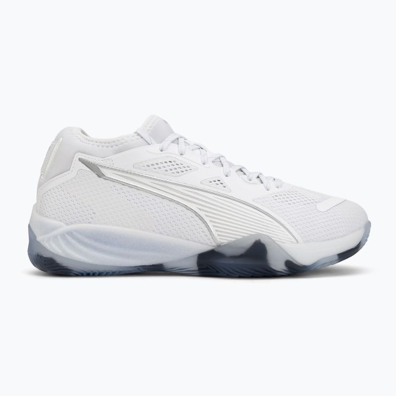 Buty do piłki ręcznej PUMA Eliminate NITRO SQD 4 puma white/baltic sea blue/fresh water 2