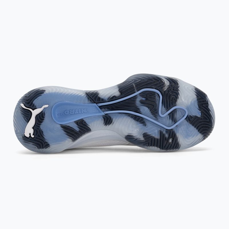 Buty do piłki ręcznej PUMA Eliminate NITRO SQD 4 puma white/baltic sea blue/fresh water 4
