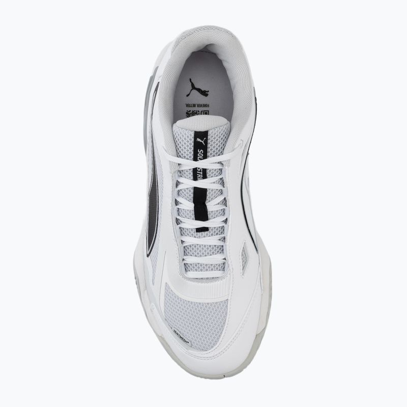 Buty do piłki ręcznej męskie PUMA Solarstrike 4 puma white/puma black/silver 5