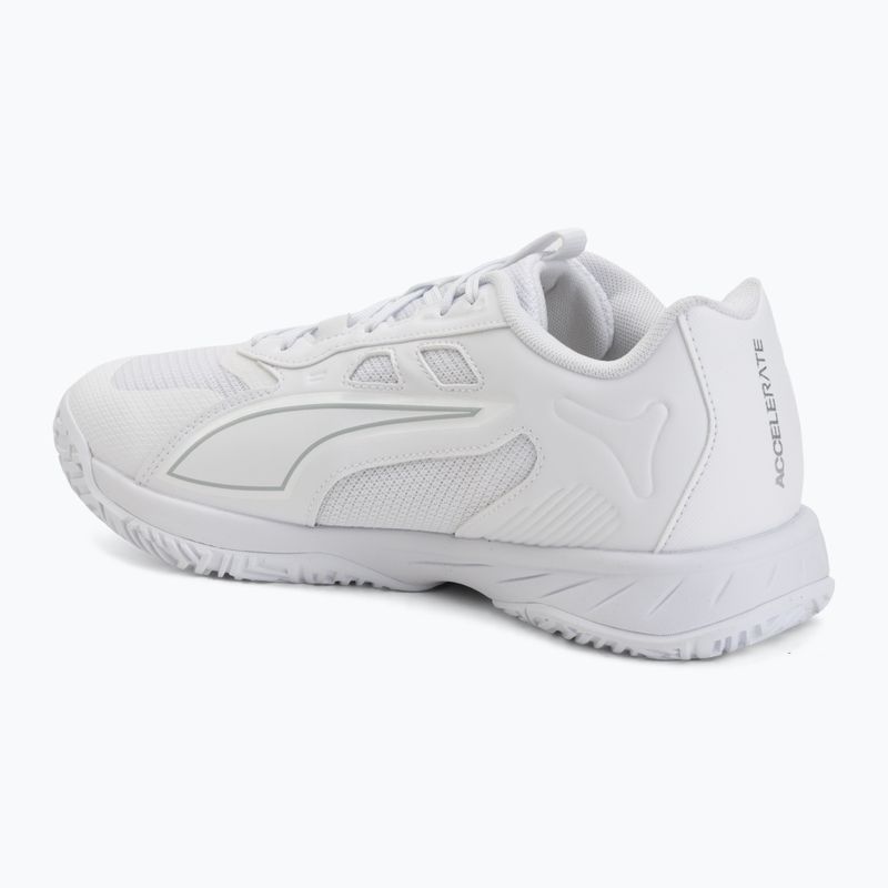 Buty do piłki ręcznej PUMA Accelerate Pro 4 puma white/puma silver 3