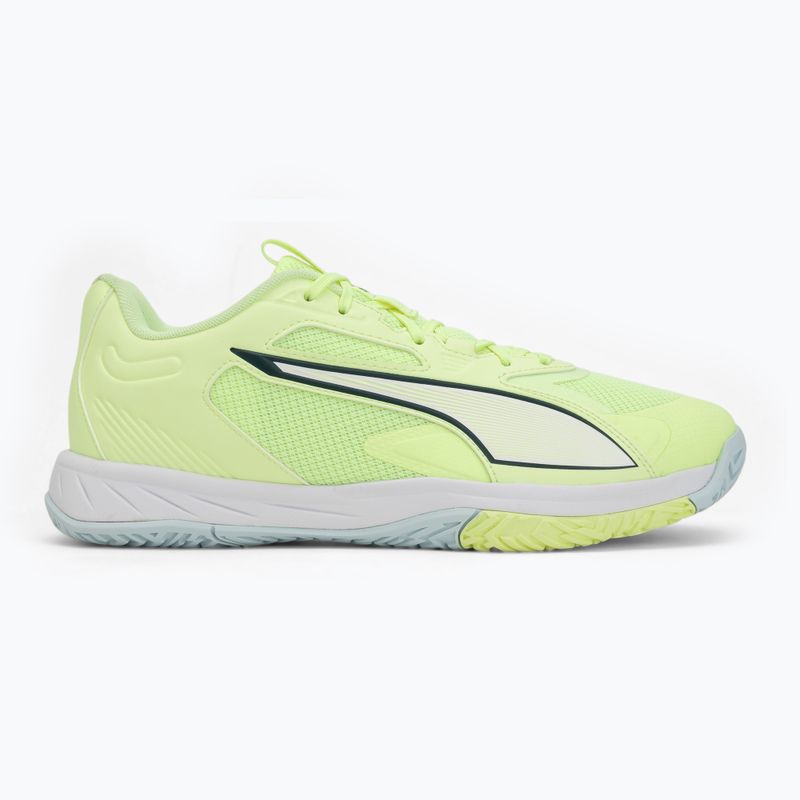 Buty do piłki ręcznej PUMA Accelerate Pro 4 fizzy light/green terrain/light moss/puma white 2