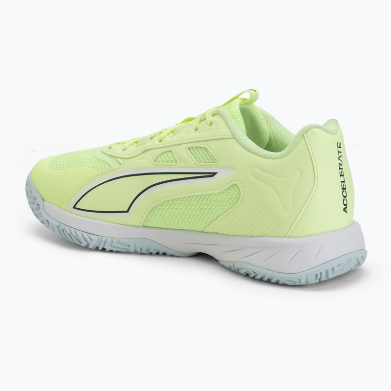 Buty do piłki ręcznej PUMA Accelerate Pro 4 fizzy light/green terrain/light moss/puma white 3