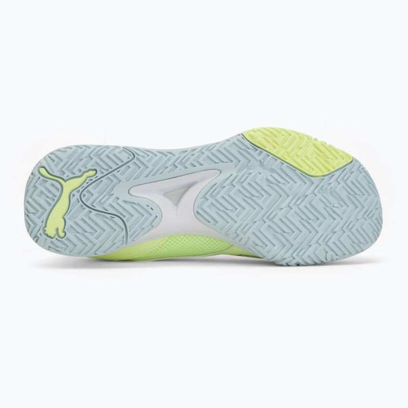 Buty do piłki ręcznej PUMA Accelerate Pro 4 fizzy light/green terrain/light moss/puma white 4