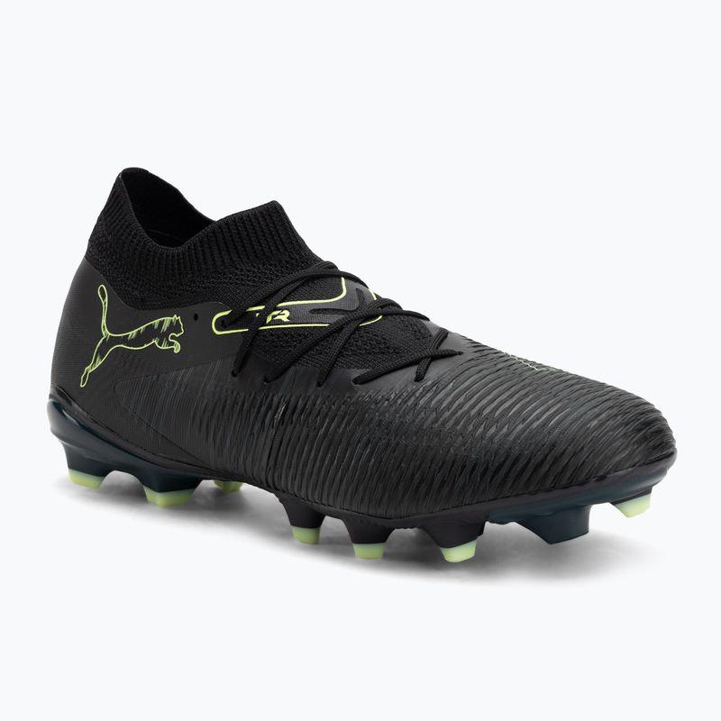 Buty piłkarskie męskie PUMA Future 8 Match FG/AG puma black/fizzy light/green terrain