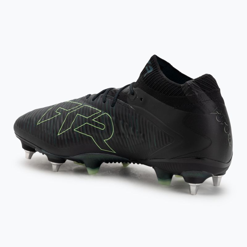 Buty piłkarskie męskie PUMA Future 8 Ultimate MxSG puma black/fizzy light/green terrain 3