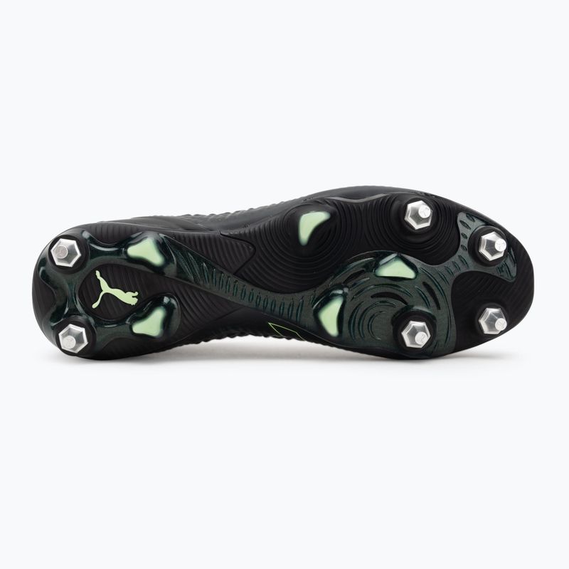 Buty piłkarskie męskie PUMA Future 8 Ultimate MxSG puma black/fizzy light/green terrain 4