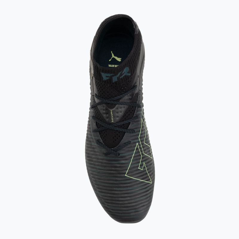 Buty piłkarskie męskie PUMA Future 8 Ultimate MxSG puma black/fizzy light/green terrain 5