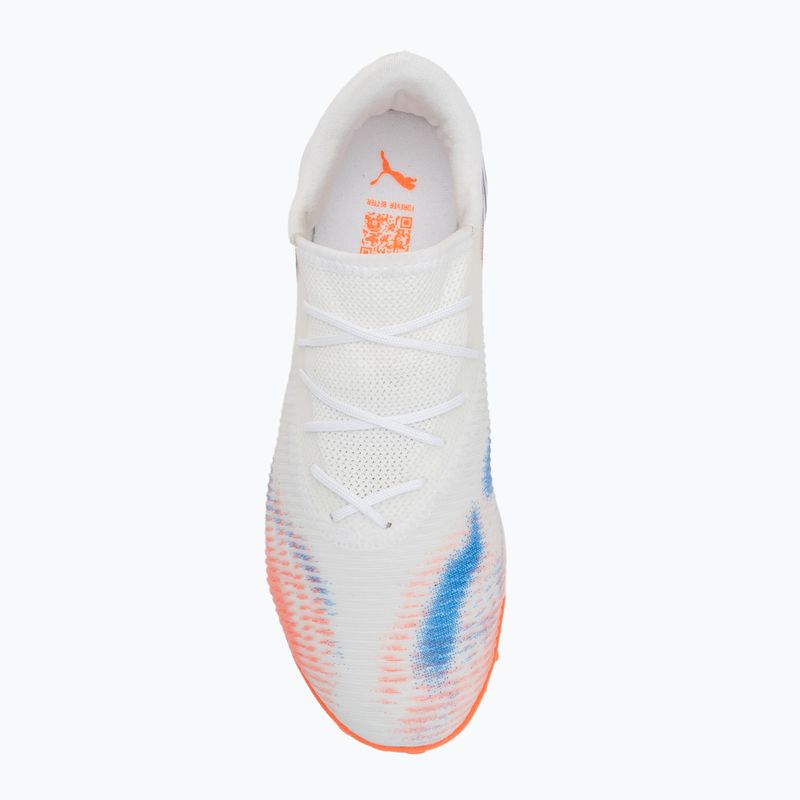 Buty piłkarskie damskie PUMA Future 8 Match Low TT puma white/puma black/glowing red 5