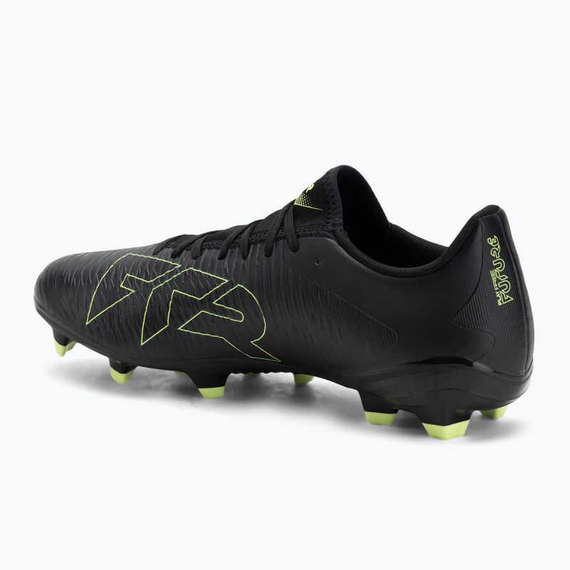 Buty piłkarskie męskie PUMA Future 8 Play FG/AG puma black/fizzy light/green terrain 3