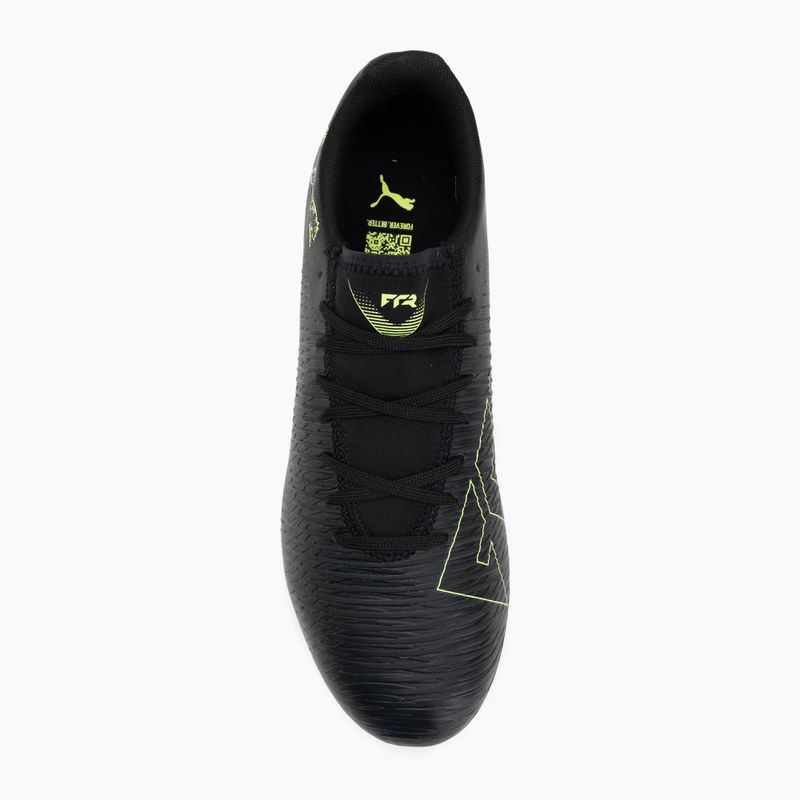 Buty piłkarskie męskie PUMA Future 8 Play FG/AG puma black/fizzy light/green terrain 5