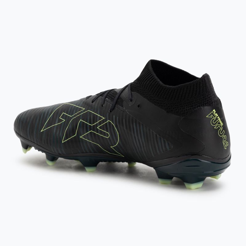 Buty piłkarskie męskie PUMA Future 8 Pro FG/AG puma black/fizzy light/green terrain 3