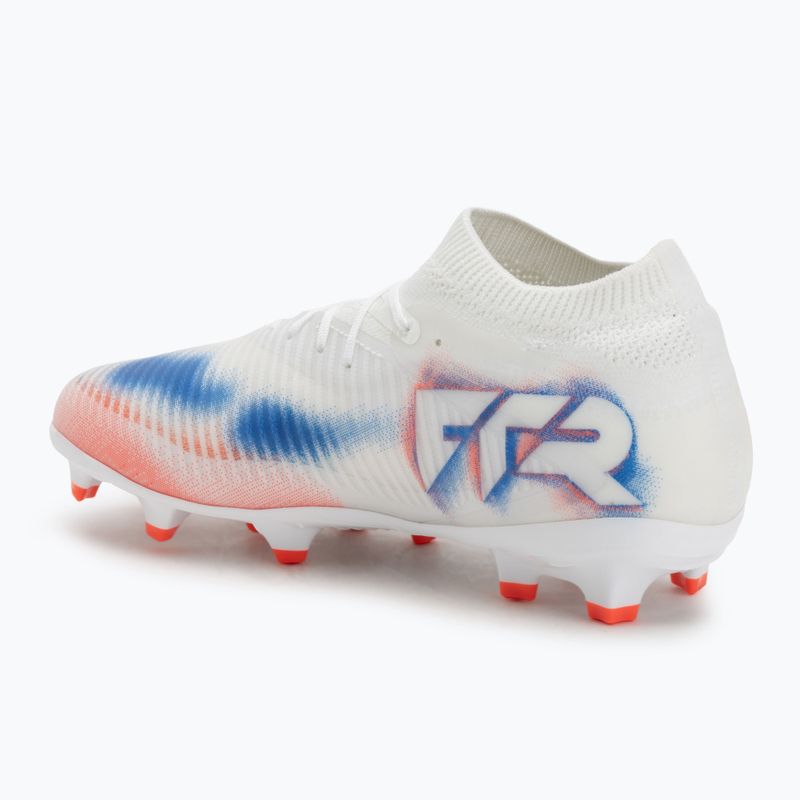 Buty piłkarskie dziecięce PUMA Future 8 Pro FG/AG Jr puma white/puma black/glowing red 3
