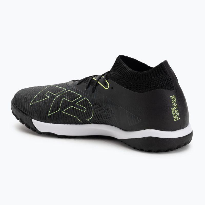 Buty piłkarskie męskie PUMA Future 8 Match TT puma black/fizzy light/green terrain 3