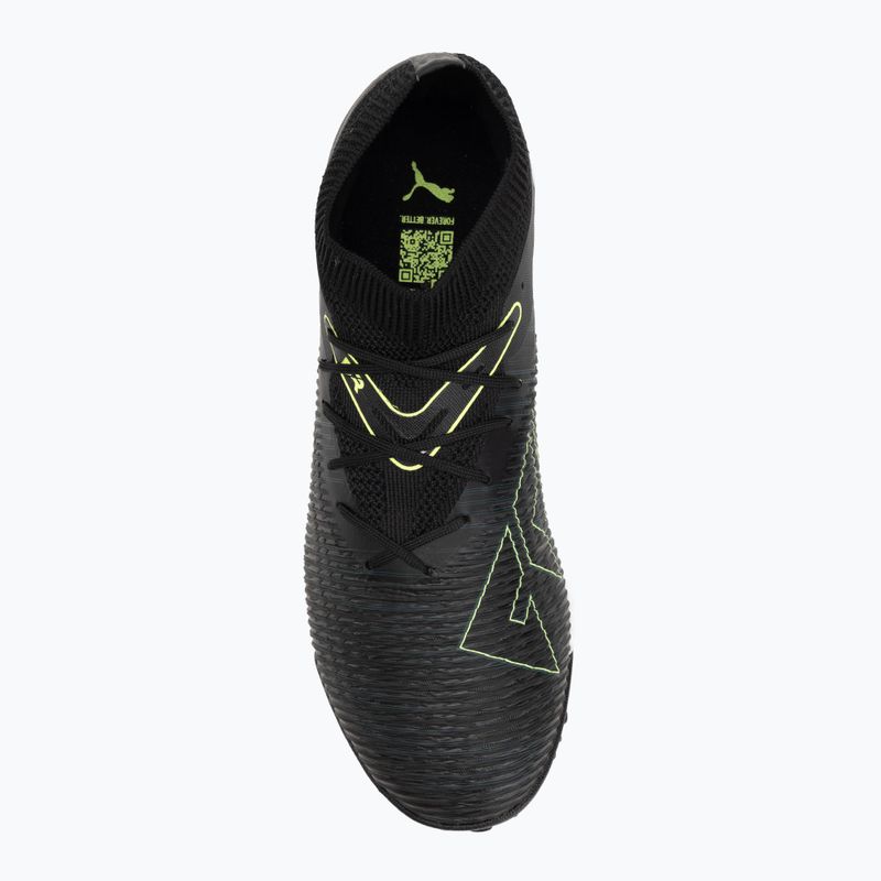 Buty piłkarskie męskie PUMA Future 8 Match TT puma black/fizzy light/green terrain 5