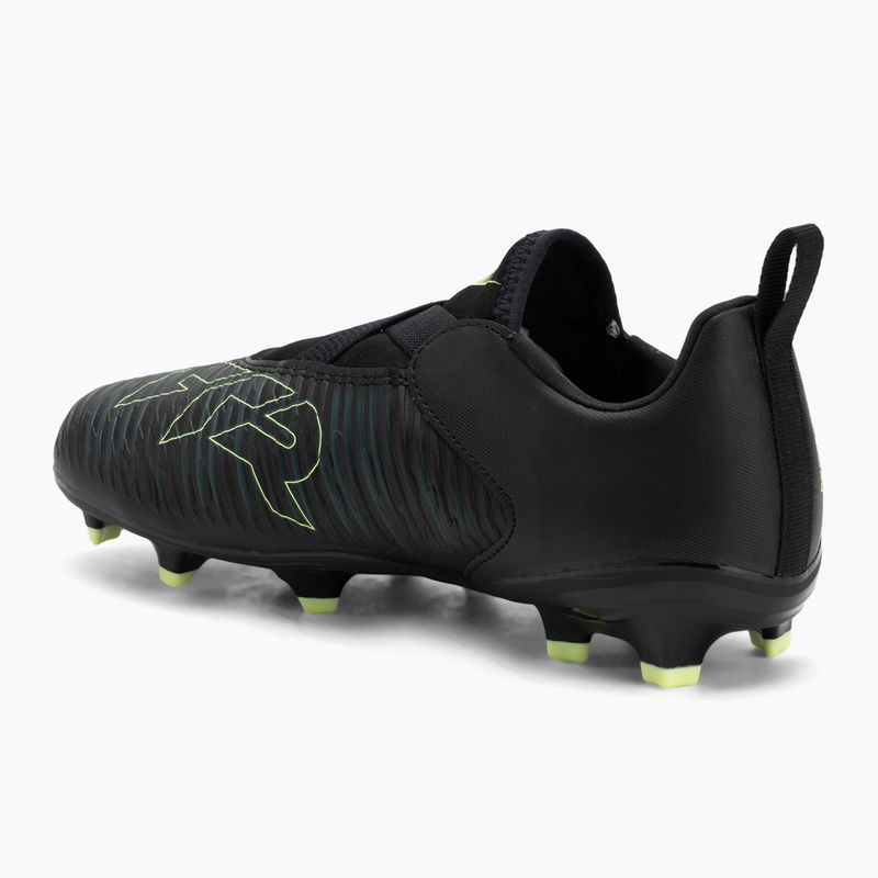 Buty piłkarskie dziecięce PUMA Future 8 Match LL FG/AG Jr puma black/fizzy light/green terrain 3