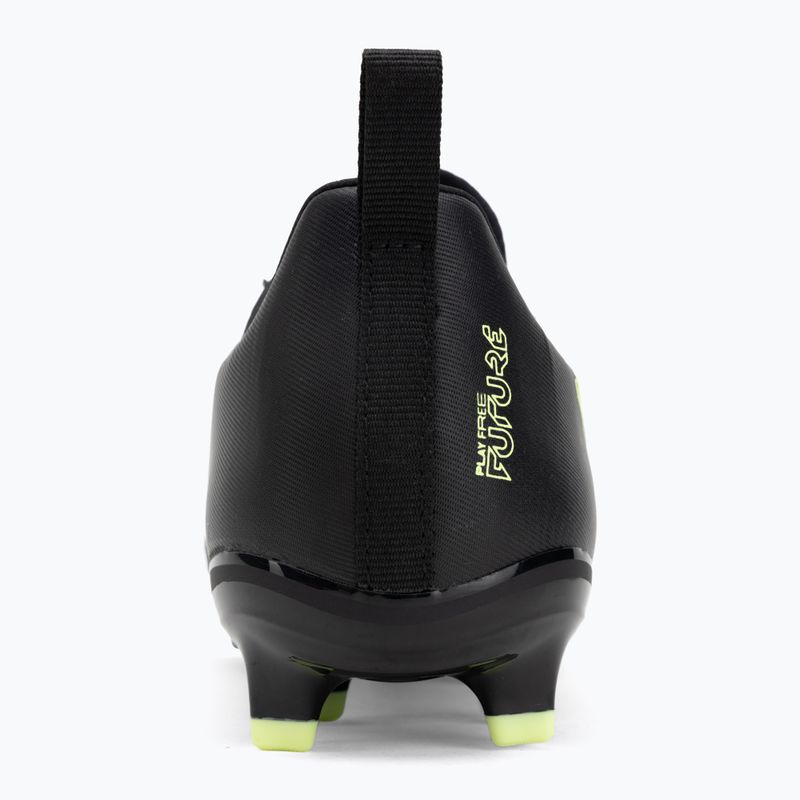 Buty piłkarskie dziecięce PUMA Future 8 Match LL FG/AG Jr puma black/fizzy light/green terrain 6