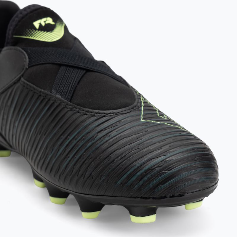 Buty piłkarskie dziecięce PUMA Future 8 Match LL FG/AG Jr puma black/fizzy light/green terrain 7