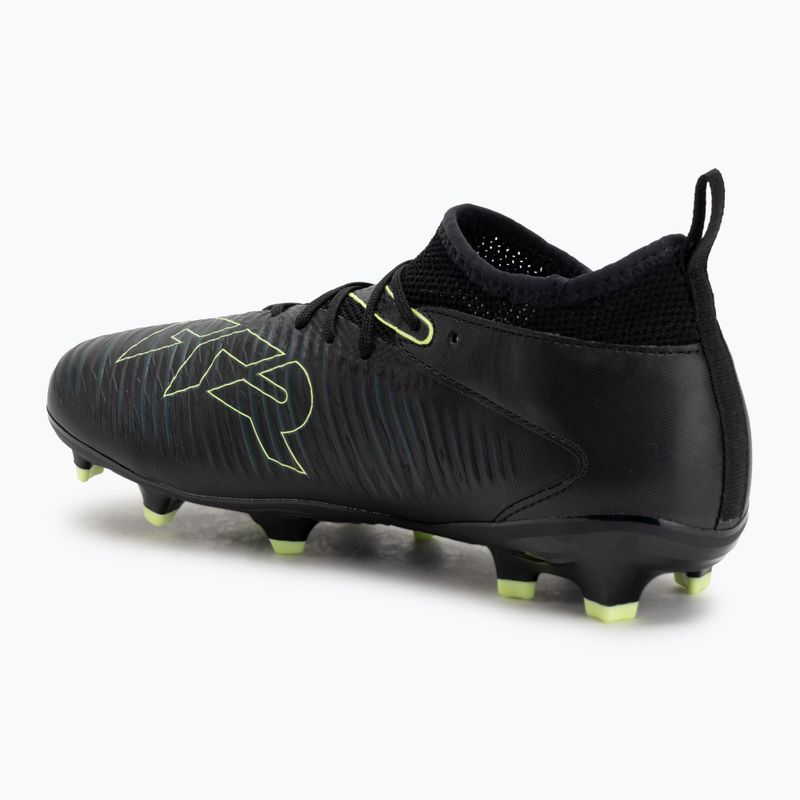 Buty piłkarskie dziecięce PUMA Future 8 Match FG/AG Jr puma black/fizzy light/green terrain 3
