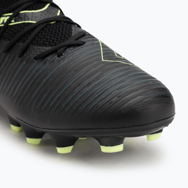 Buty piłkarskie dziecięce PUMA Future 8 Match FG/AG Jr puma black/fizzy light/green terrain 7
