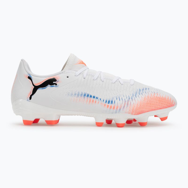 Buty piłkarskie męskie PUMA Future 8 Play FG/AG puma white/puma black/glowing red 2