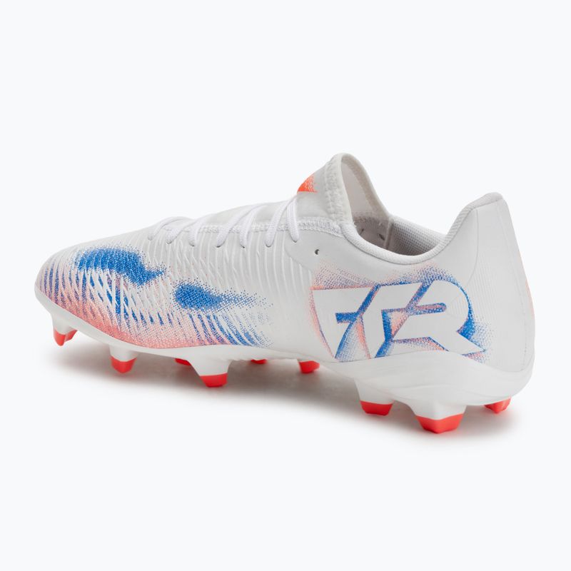 Buty piłkarskie męskie PUMA Future 8 Play FG/AG puma white/puma black/glowing red 3