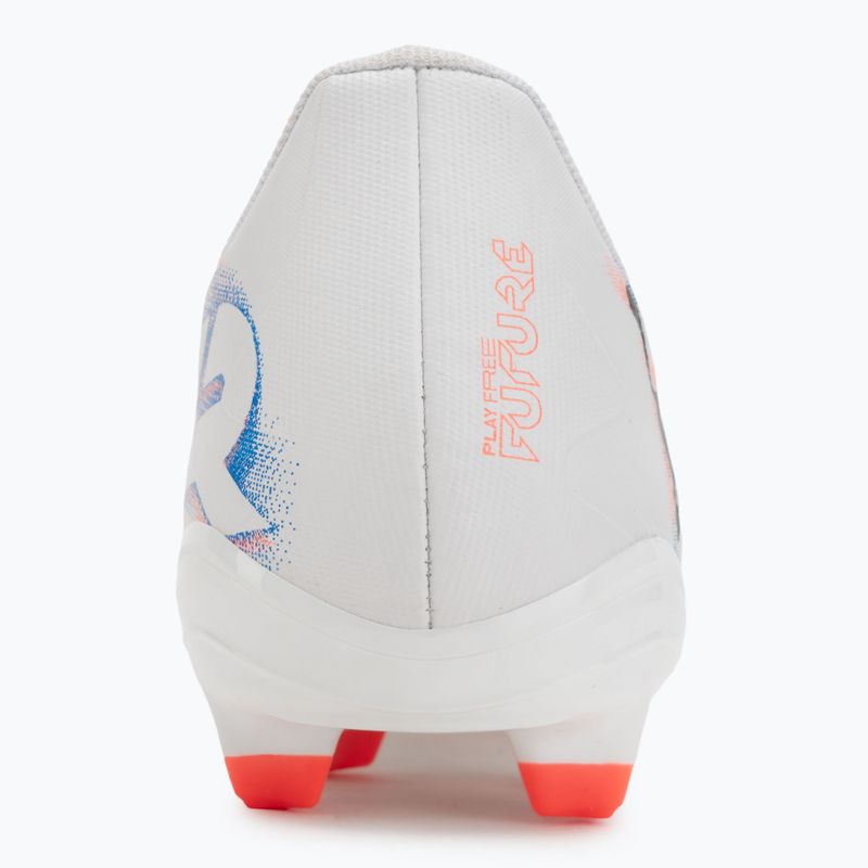 Buty piłkarskie męskie PUMA Future 8 Play FG/AG puma white/puma black/glowing red 6