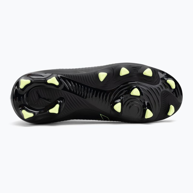 Buty piłkarskie dziecięce PUMA Future 8 Pro FG/AG Jr puma black/fizzy light/green terrain 4