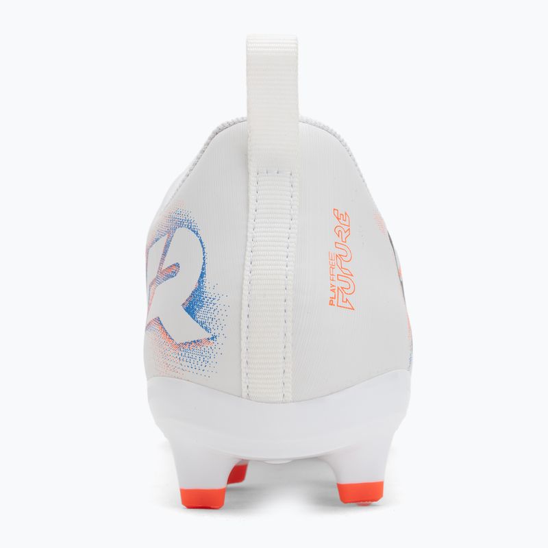 Buty piłkarskie dziecięce PUMA Future 8 Play FG/AG Jr puma white/puma black/glowing red 6