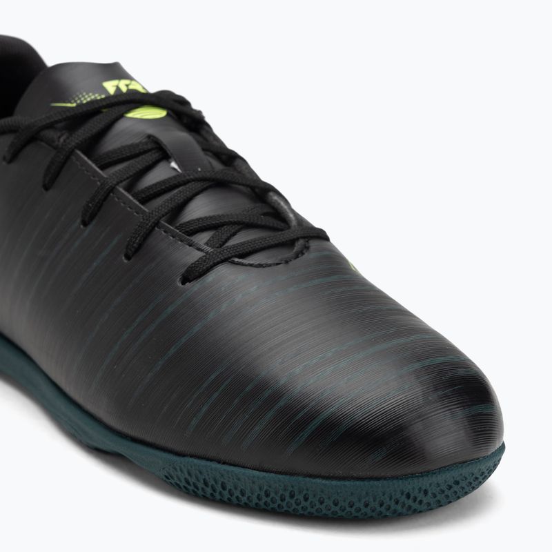 Buty piłkarskie dziecięce PUMA Future 8 Play It Jr puma black/fizzy light/green terrain 7