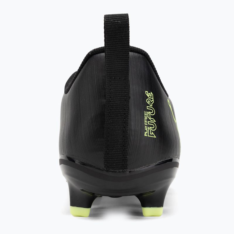 Buty piłkarskie dziecięce PUMA Future 8 Play FG/AG Jr puma black/fizzy light/green terrain 6