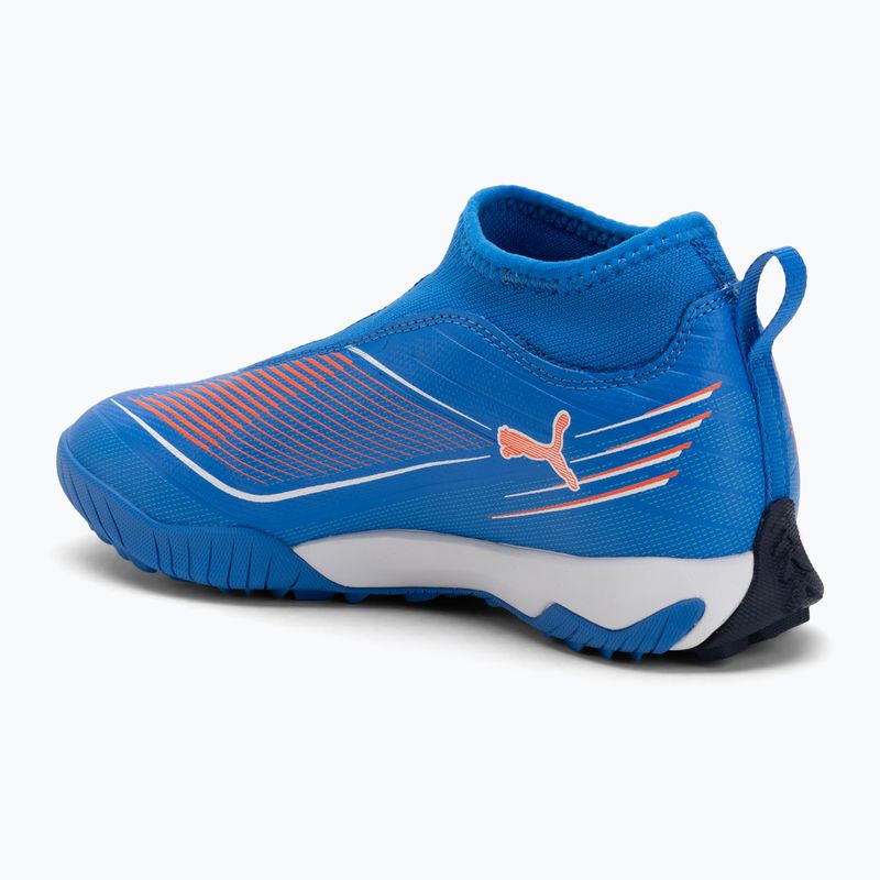Buty piłkarskie dziecięce PUMA Ultra 6 Match+ LL TT + Mid Jr ultra blue/puma white/glowing red 3