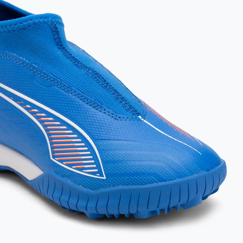 Buty piłkarskie dziecięce PUMA Ultra 6 Match+ LL TT + Mid Jr ultra blue/puma white/glowing red 7