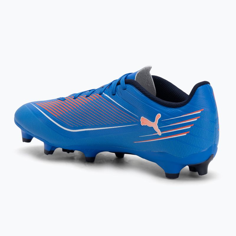 Buty piłkarskie męskie PUMA Ultra 6 Play FG/AG ultra blue/puma white/glowing red 3