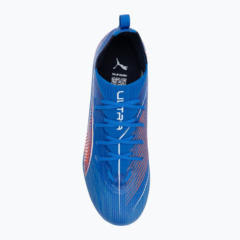 Buty piłkarskie dziecięce PUMA Ultra 6 Pro FG/AG Jr ultra blue/puma white/glowing red 5