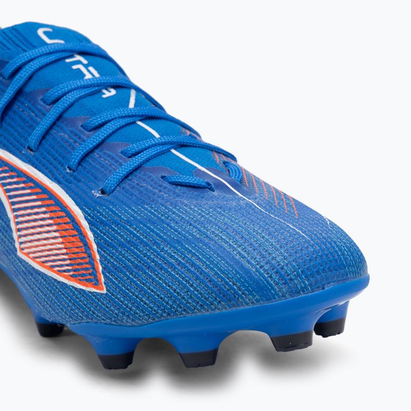Buty piłkarskie dziecięce PUMA Ultra 6 Pro FG/AG Jr ultra blue/puma white/glowing red 7