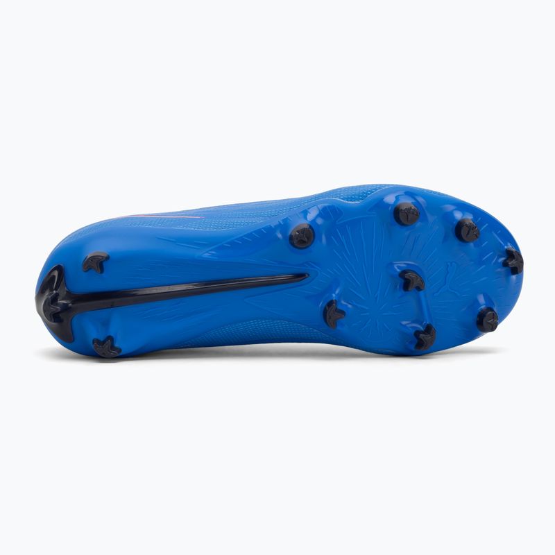 Buty piłkarskie dziecięce PUMA Ultra 6 Match+ LL FG/AG Jr ultra blue/puma white/glowing red 4
