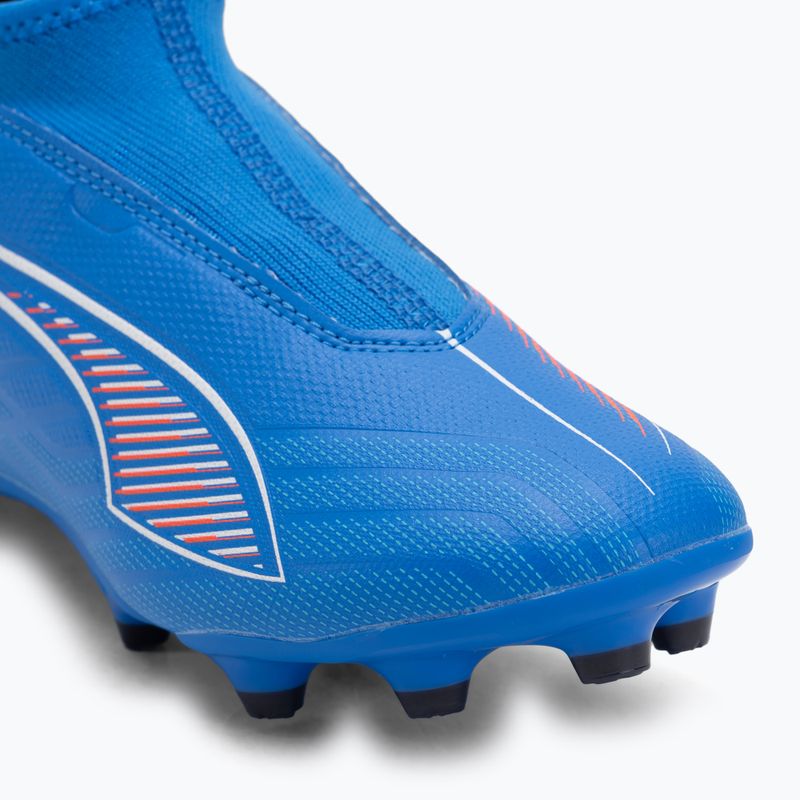 Buty piłkarskie dziecięce PUMA Ultra 6 Match+ LL FG/AG Jr ultra blue/puma white/glowing red 7