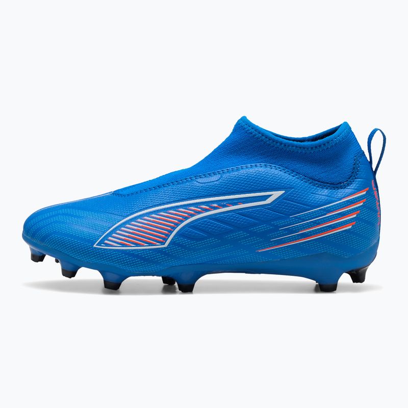Buty piłkarskie dziecięce PUMA Ultra 6 Match+ LL FG/AG Jr ultra blue/puma white/glowing red 8