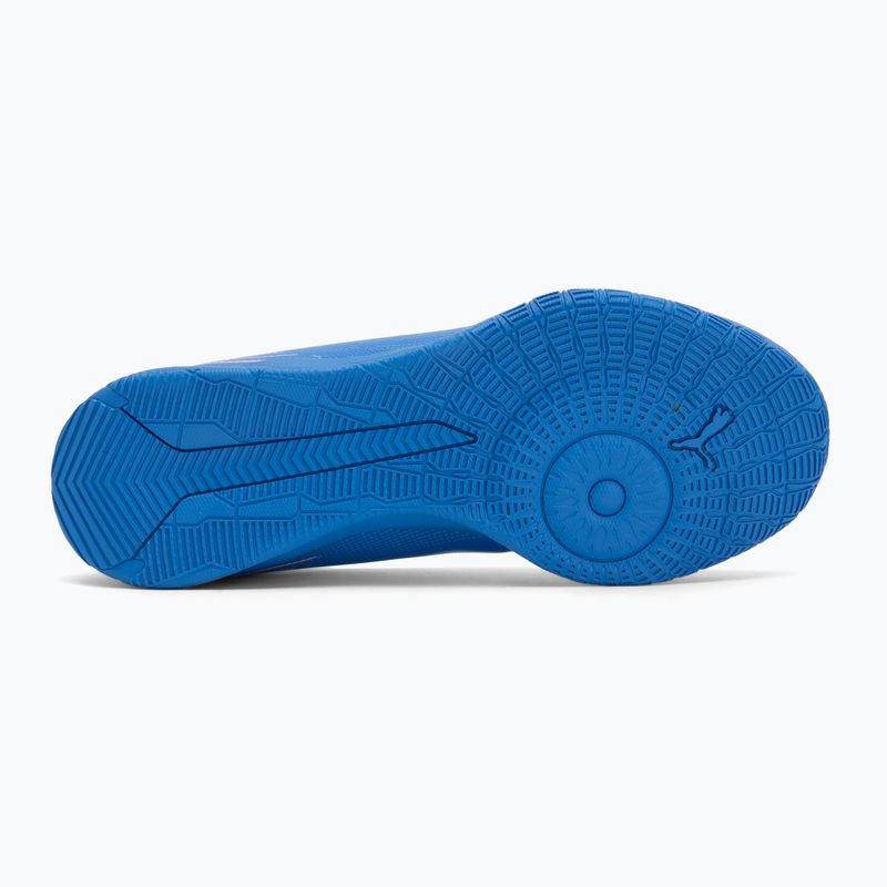 Buty piłkarskie dziecięce PUMA Ultra 6 Play It Jr ultra blue/puma white/glowing red 4