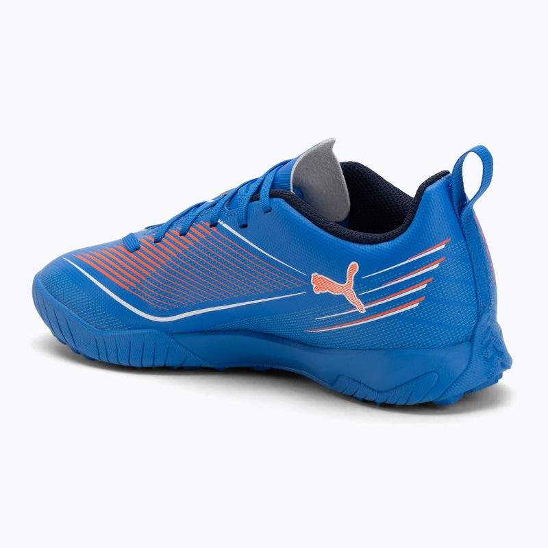 Buty piłkarskie dziecięce PUMA Ultra 6 Play TT Jr ultra blue/puma white/glowing red 3