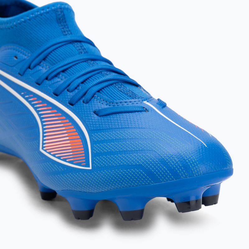 Buty piłkarskie męskie PUMA Ultra 6 Play+ FG/AG ultra blue/puma white/glowing red 7