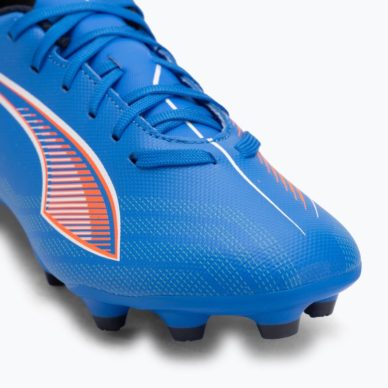 Buty piłkarskie dziecięce PUMA Ultra 6 Play FG/AG Jr ultra blue/puma white/glowing red 7