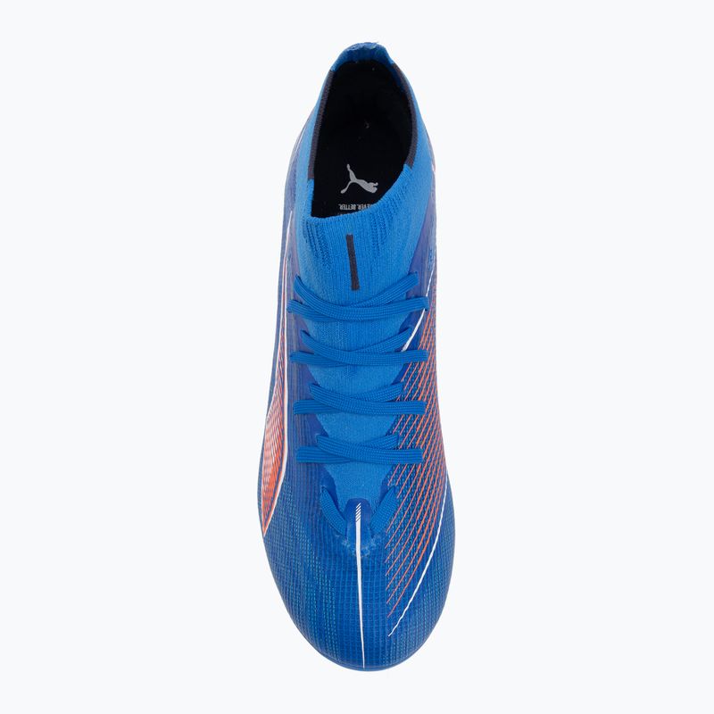Buty piłkarskie męskie PUMA Ultra 6 Match+ FG/AG ultra blue/puma white/puma black 5