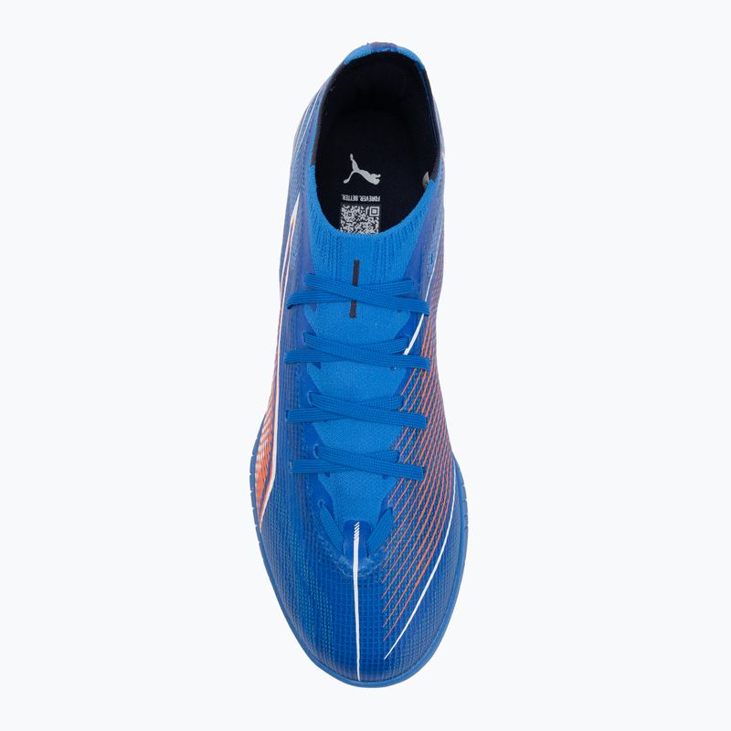 Buty piłkarskie męskie PUMA Ultra 6 Match TT ultra blue/puma white/glowing red 5